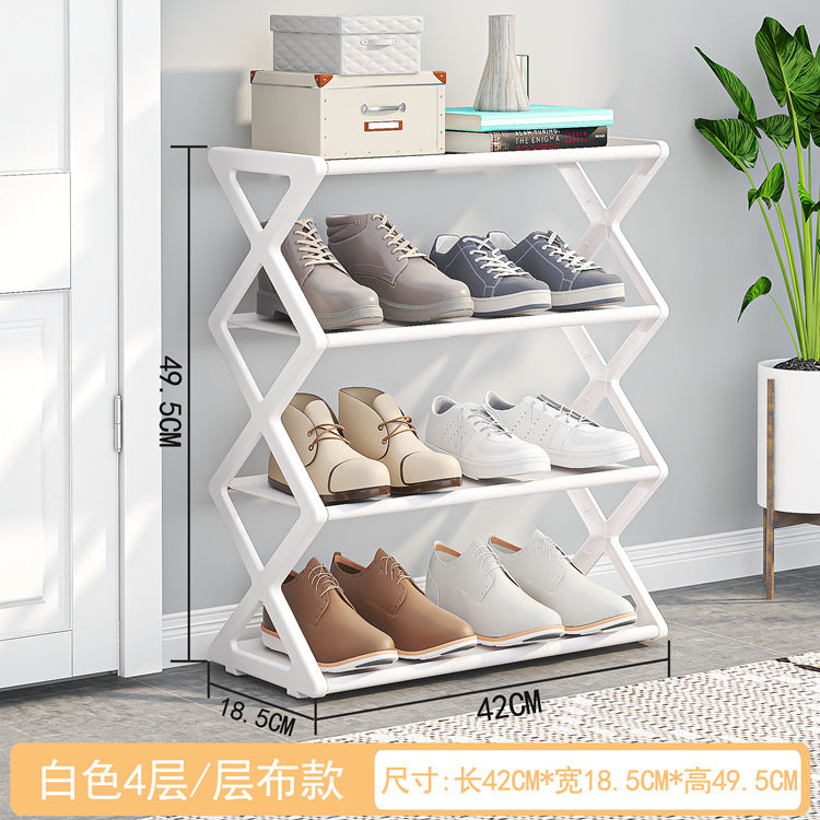 Multi-Functional Shoe Rack With Two Layers