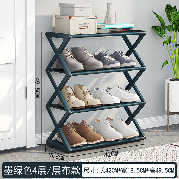Multi-Functional Shoe Rack With Two Layers