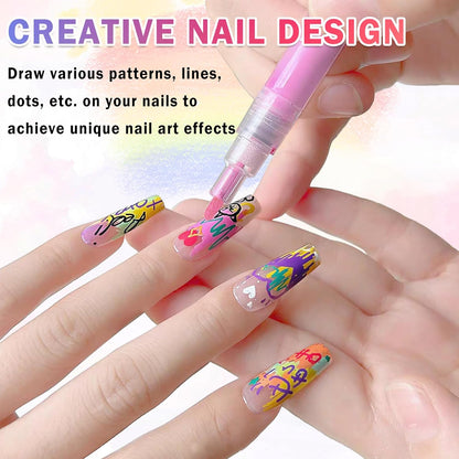 Nail Art Pens – 12 Colors