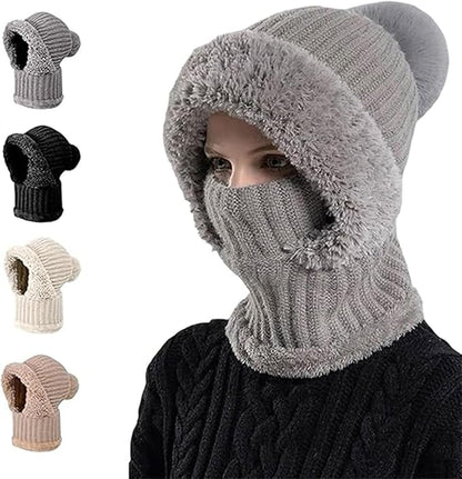 Women’s 3-in-1 Knitted Hat