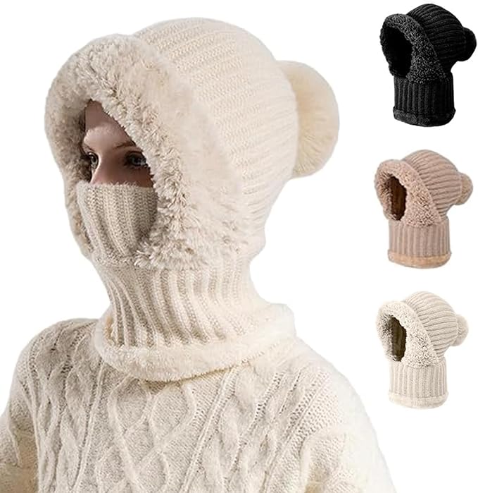 Women’s 3-in-1 Knitted Hat