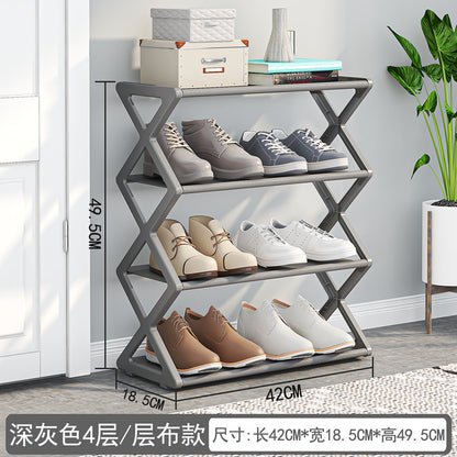 Multi-Functional Shoe Rack With Two Layers
