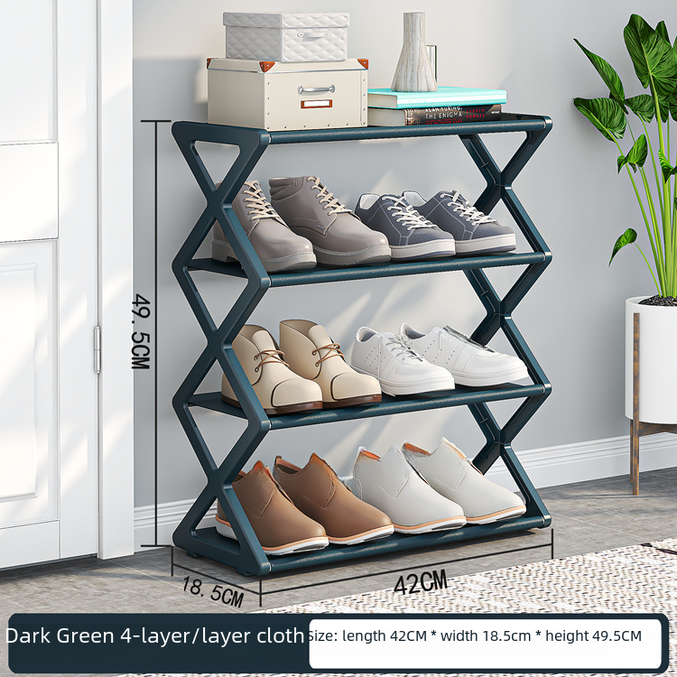 Multi-Functional Shoe Rack With Two Layers