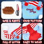 GOYOSWA Dog Halloween Costumes, Pet Deadly Doll Dog Costume Funny Dog Costumes Dog Halloween Costume Clothes for Small Medium Large Extra Large Dogs Pets (Medium)