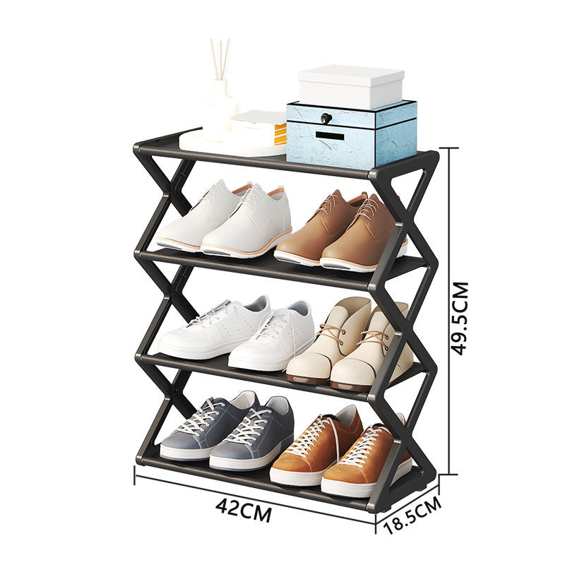 Multi-Functional Shoe Rack With Two Layers