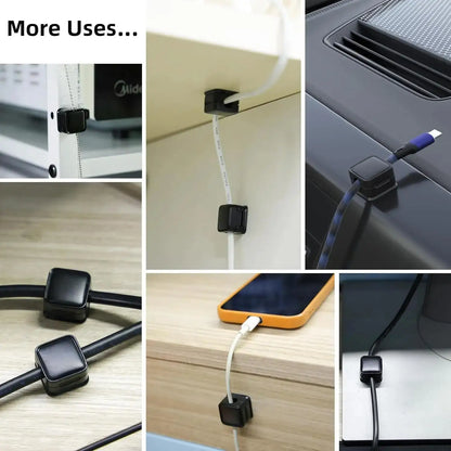 Magnetic Cable Clip Holder (6-Pack)