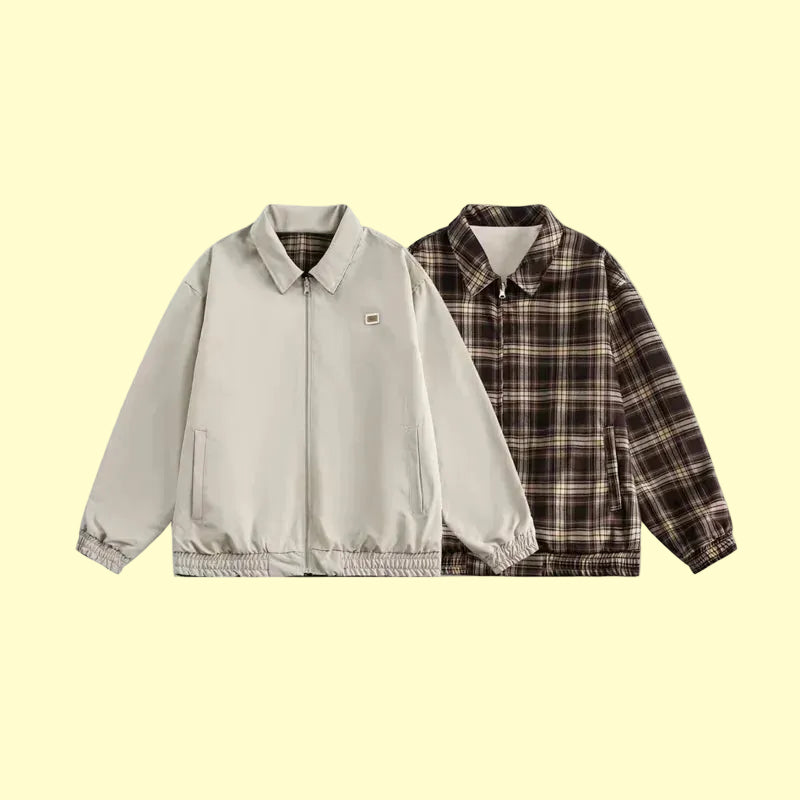 Vintage Varsity Reversible Jacket