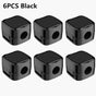 6Pcs Magnetic Cable Clip Cable Holder Adhesive Wire Keeper Cord Cables Organizer For Home Office Desktop Cable Clips Management