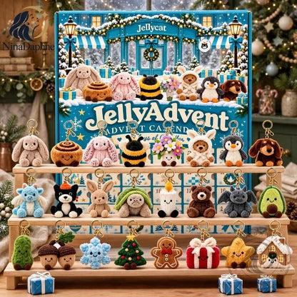 Plush Keychain Advent Calendar